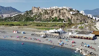 Playa Peñón o La Guardia en Salobreña, Granada