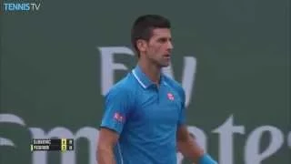 Roger Federer v Novak Djokovic - 2015 BNP Paribas Open Final Highlights