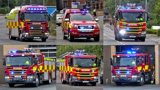 [TECHNICAL RESCUE] Multiple Fire Engines Respond from Leicester Southern Fire Station!