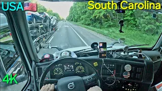 POV Truck Driving USA South Carolina #trucking