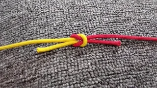 两根绳子结实的对接方法，也适用于钢丝绳的对接，安全牢固