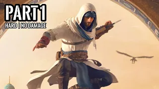 ASSASSIN'S CREED MIRAGE PART 1 | Hard | No Damage | 4K 60FPS