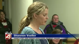 News Angry parents address possible boundary changes at School Board Meeting