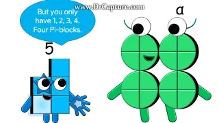 Numberblocks Animation - Pi-Five/Upsilon