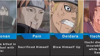 Every Akatsuki Member Death In Naruto