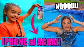 LE TIRAMOS el IPHONE de MIREIA al AGUA!!! ItarteVlogs