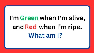 20 Hard Riddles | Nobody Can Solve These | Riddles Quiz