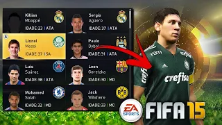 SIMULEI DO *FIFA 15* ATÉ 2024/2025! - FIFA Experimento