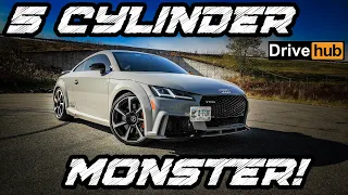 2018 Audi TTRS | Launch Controls, POV, Accelerations, Exhaust & Fly-By's | DriveHub