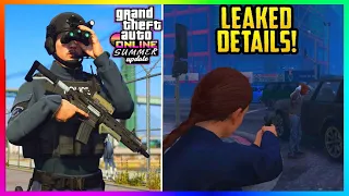 NEW COPS N CROOKS Leaks, POLICE Actions, COP Rank, CARS, Outfits, GTA 5 DLC 2024 (GTA Online Update)