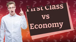 How much more expensive is first class than economy?