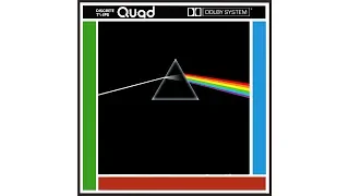 QUAD MONEY PINK FLOYD DSOTM - EMI Q8 8 track tape dub of Dark Side of the Moon - Alan Parsons Mix