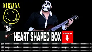 【NIRVANA】[ Heart Shaped Box ] cover by Masuka | LESSON | GUITAR TAB