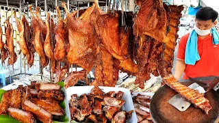 Want to Taste? Grilled Pork Ribs, Honey Duck & Salt Fish - Cambodian Street Food