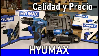 Herramientas ECONOMICAS DE CALIDAD HYUMAX para carpintería y mas