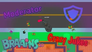 Braains.io | New Mod + Crazy Jukes | Buffed Zombies