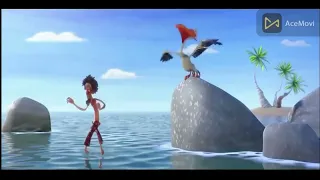 An amusing bird & al little man 3d animation cartoon video 2024