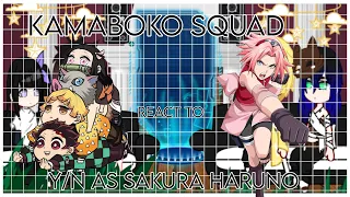Kamaboko squad react to Y/N as Sakura Haruno
