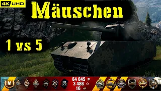 World of Tanks Mäuschen Replay - 9 Kills 7.4K DMG(Patch 1.4.0)