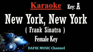 New York New York (Karaoke) Frank Sinatra Female key A