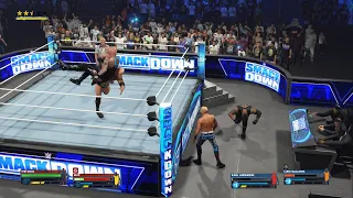 WWE 2k24 | The Rock & MVP vs. The O.C | Tag Team | Gameplay