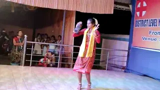 Sambalpuri Mahua dance performance by Nihashree Patel