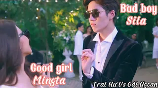 Bad boy vs Good girl dance so cool (Sila ❤️Mingta )#Hua Jai Sila❤️Thailand Love Story❤️Mix HindiSong