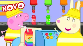 Peppa Pig Português Brasil | A Fábrica de Sucos | NOVO Contos da Peppa Pig