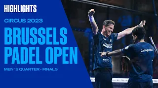 Quarter Finals Highlights (Paquito/Chingotto Vs Rico/Gutiérrez) Circus Brussels Padel Open 2023