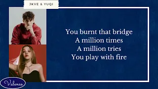 "FIRE" Alan Walker, Yuqi (G-idle), JVKE (Lyrics ver. Valence)