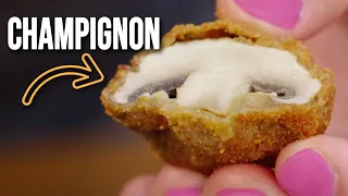 Frittierte Champignons- das ideale Fingerfood Rezept 🤝🏻