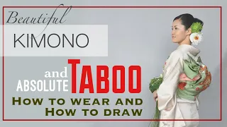 Kimono is beautiful Japanese dress! But there is one taboo when you wear it!  How to avoid?