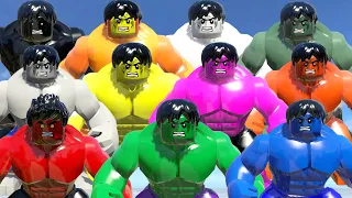 10 Amazing Hulk Colors in LEGO Video Games