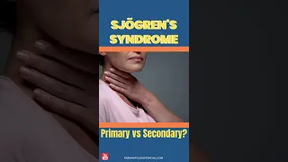 What is primary vs secondary Sjogren’s Syndrome? #sjogrens #sjogren