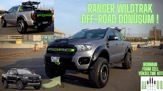 IRONMAN KİTLİ YÜKSELTME NASIL YAPILIR ? | FORD RANGER OFF-ROAD DÖNÜŞÜM AŞAMASI | GÜLTAŞ4X4