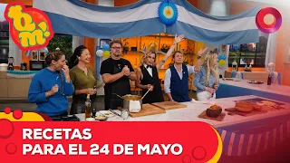 RECETAS para el 25 DE MAYO | #QuéMañana Completo - 24/05 - #ElNueve