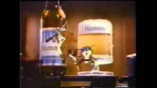 Hamms Beer Commercial Gun Totting Raccoon Commercial