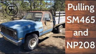 How to Remove T-Case and Transmission from Chevy Square Body Truck