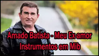 Meu Ex-amor - Amado Batista [Karaokê Mib]