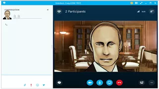Поздравление с днём рождения для Людмилы от Путина по скайпу