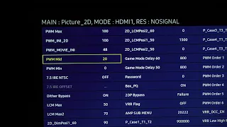 Fix Auto Dimming for SAMSUNG TV's (2016-2019 models)