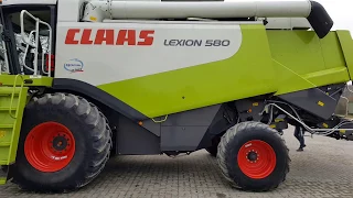 Огляд комбайна Claas Lexion 580 2007р K334 ч1