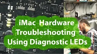 iMac No power hardware troubleshooting using Diagnostic LEDs
