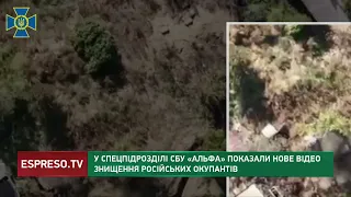 У спецпідрозділі СБУ "Альфа" показали нове відео знищення окупантів