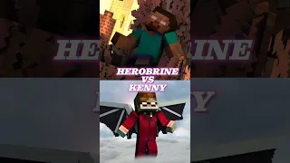 Herobrine vs Kenny #herobrine #kenny #shorts