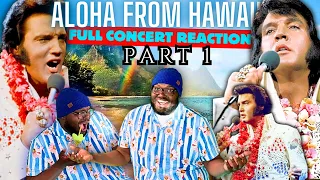 I LOVE THIS! Elvis Presley - Aloha From Hawaii | LIVE in Honolulu |1973(Full Concert)REACTION PART 1