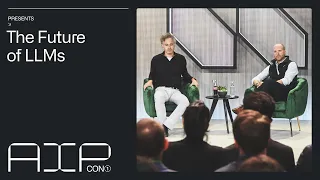 The Future of LLMs | Palantir CEO Dr Alex Karp and Matt Babin's Fireside Q&A at AIPCon