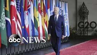 President Biden condemns Russia at G20 summit in Bali l ABCNL