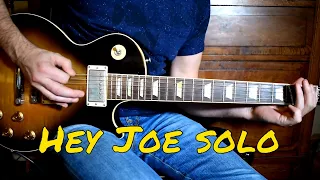 Jimi Hendrix - Hey Joe solo cover