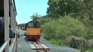 Welsh Highland Railway Funkey Diesel at Hafod y Llyn